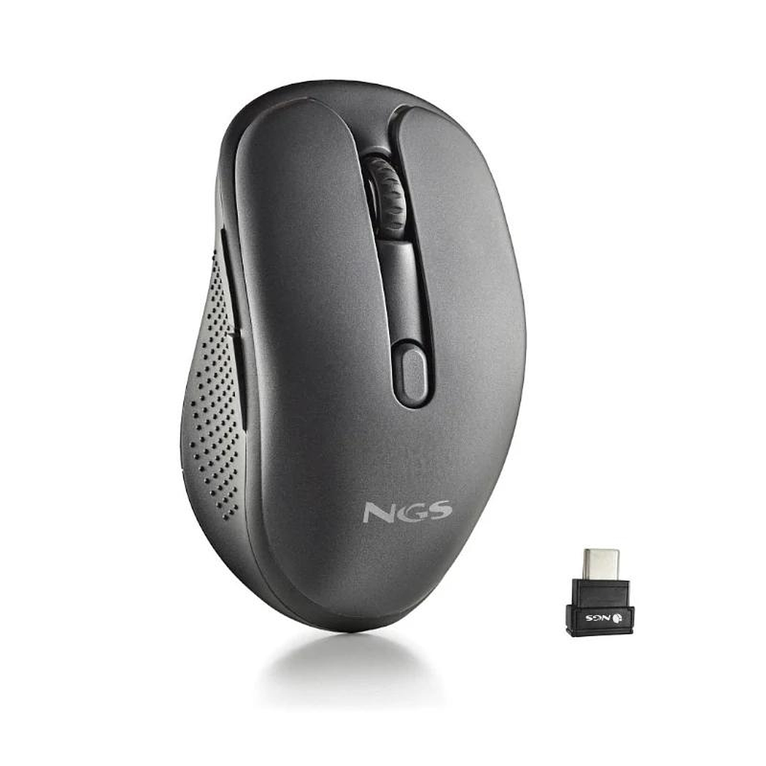 NGS Raton Evojot inalambrico recargable USB-C 1