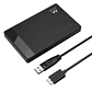 EWENT CAJA HDD/SDD SATA 2.5 SIN TORNILLOS USB 3.2 - vignette 1