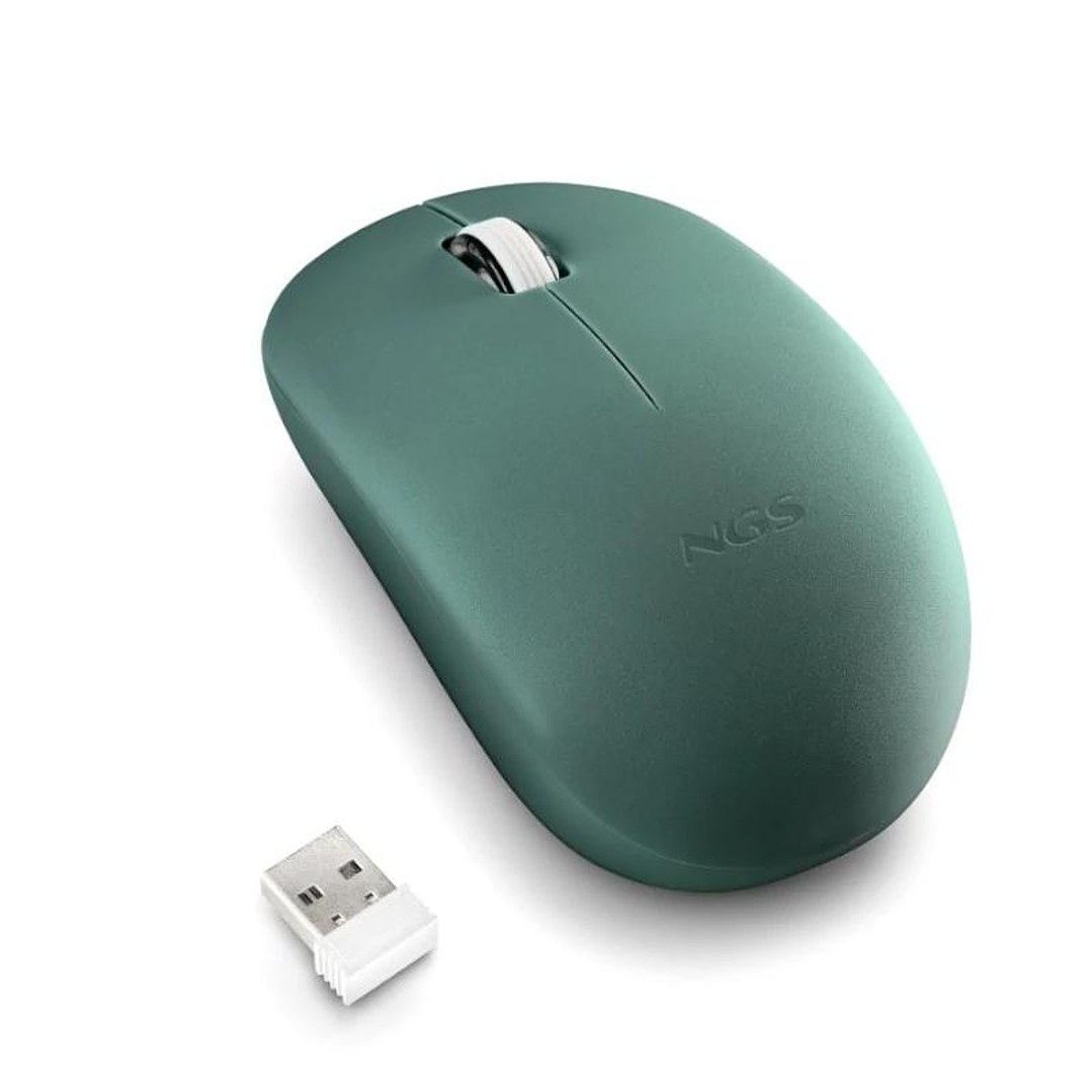 NGS Raton Fogpro Inalambrico Verde 3