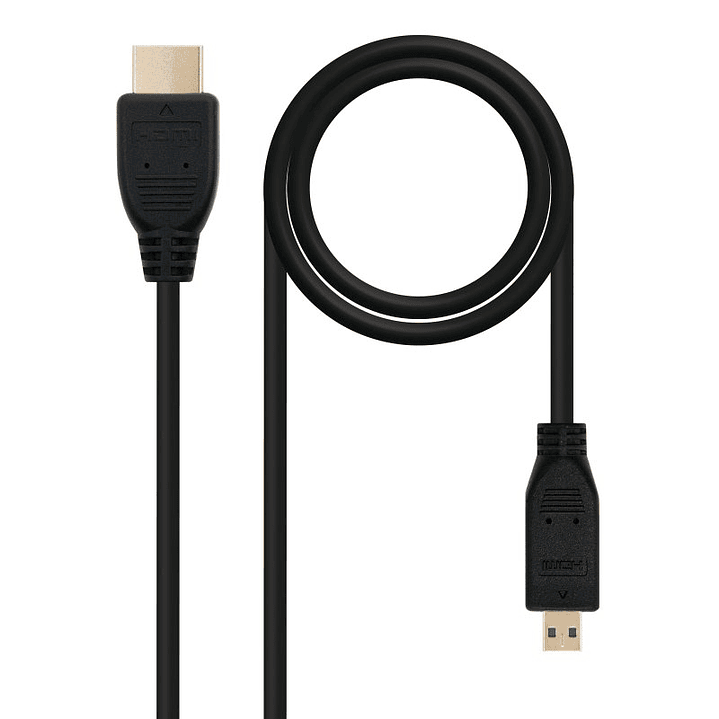 Nanocable Cable Micro HDMI 1.4  A/M-D/M 0.8 M 1