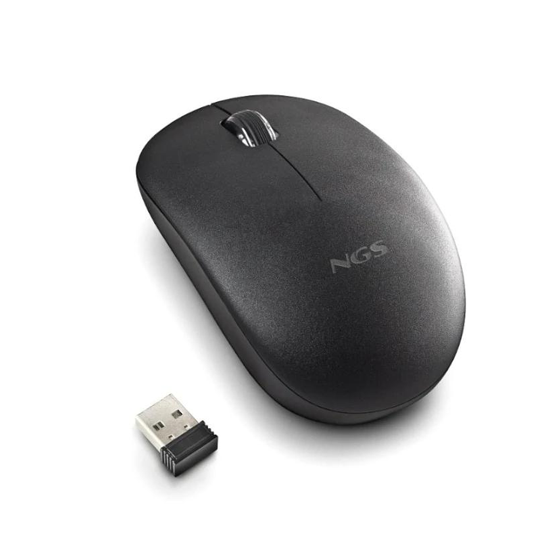 NGS Raton Fogpro Inalambrico Negro 3