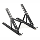 iggual Soporte elevador plegable portátil 17 negro - Miniatura 1