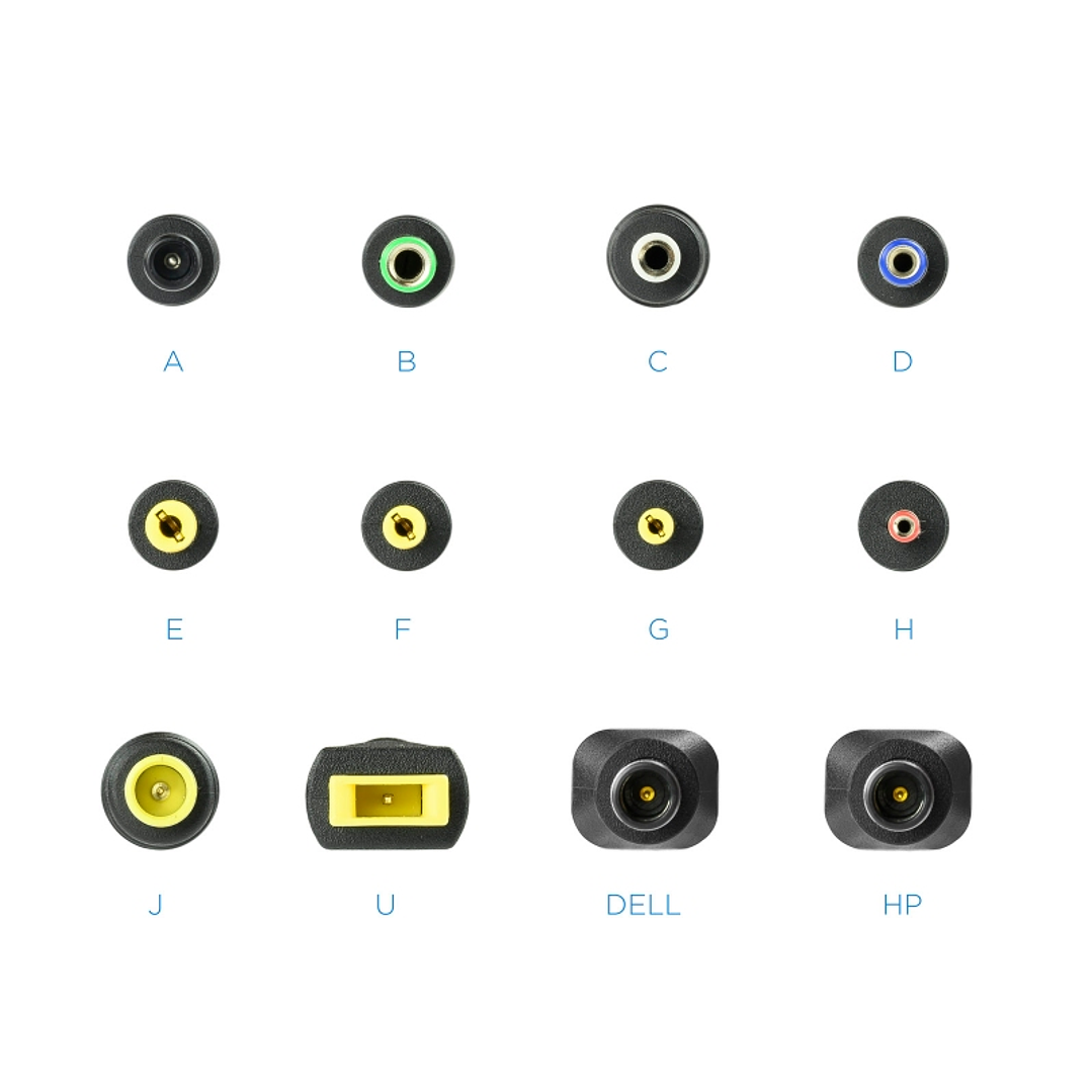 Tooq Cargador portátil 90W manual 12 conectores 2