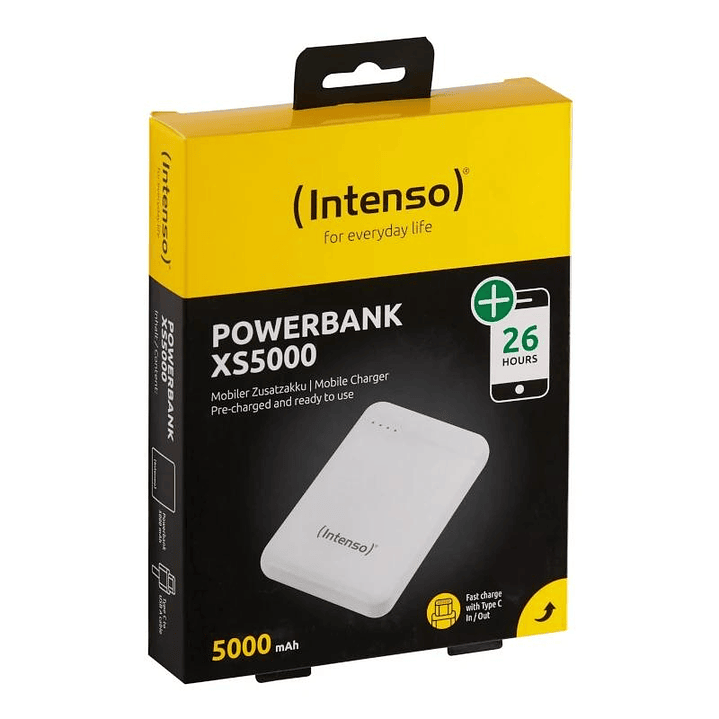 Intenso PowerBank XS5000 5000mAh Blanco 4