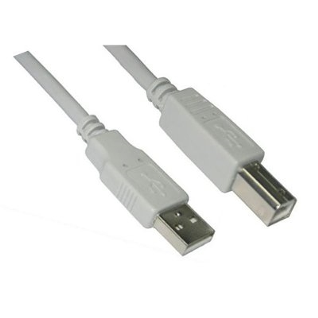 Nanocable Cable USB 2.0 A/M-B/M, Beige, 1.8 m 1
