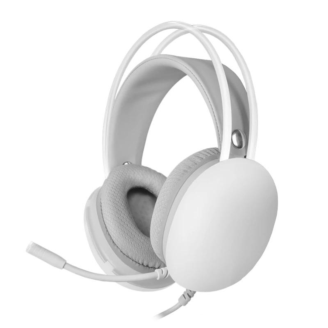 MARSGAMING Auriculares MH-GLOW PC/Ps4-5/xbox White 1