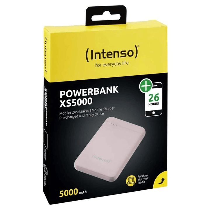 Intenso PowerBank XS5000 5000mAh Rosa 2
