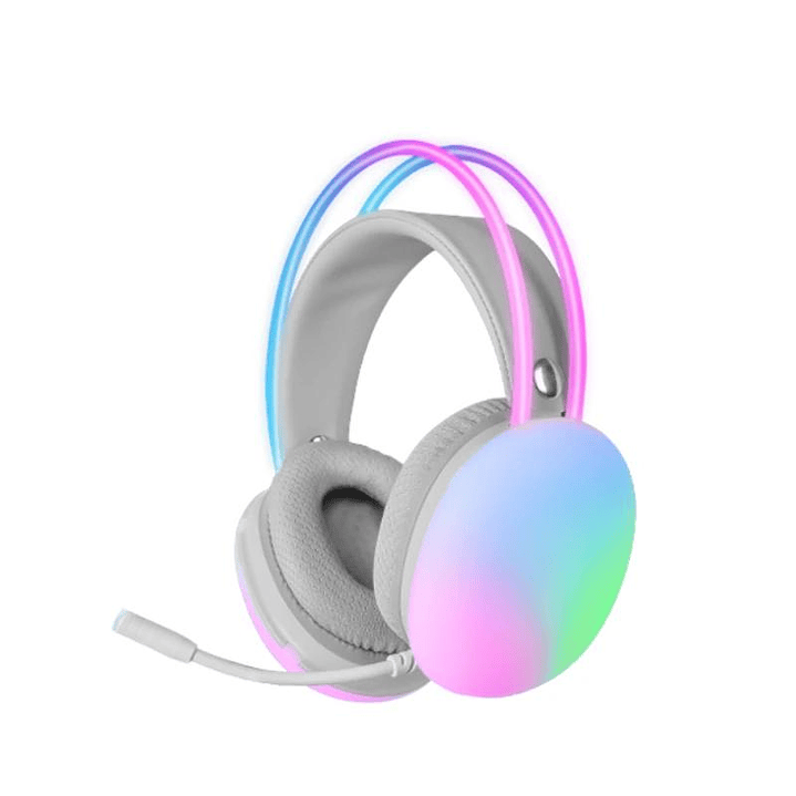 MARSGAMING Auriculares MH-GLOW PC/Ps4-5/xbox White 2