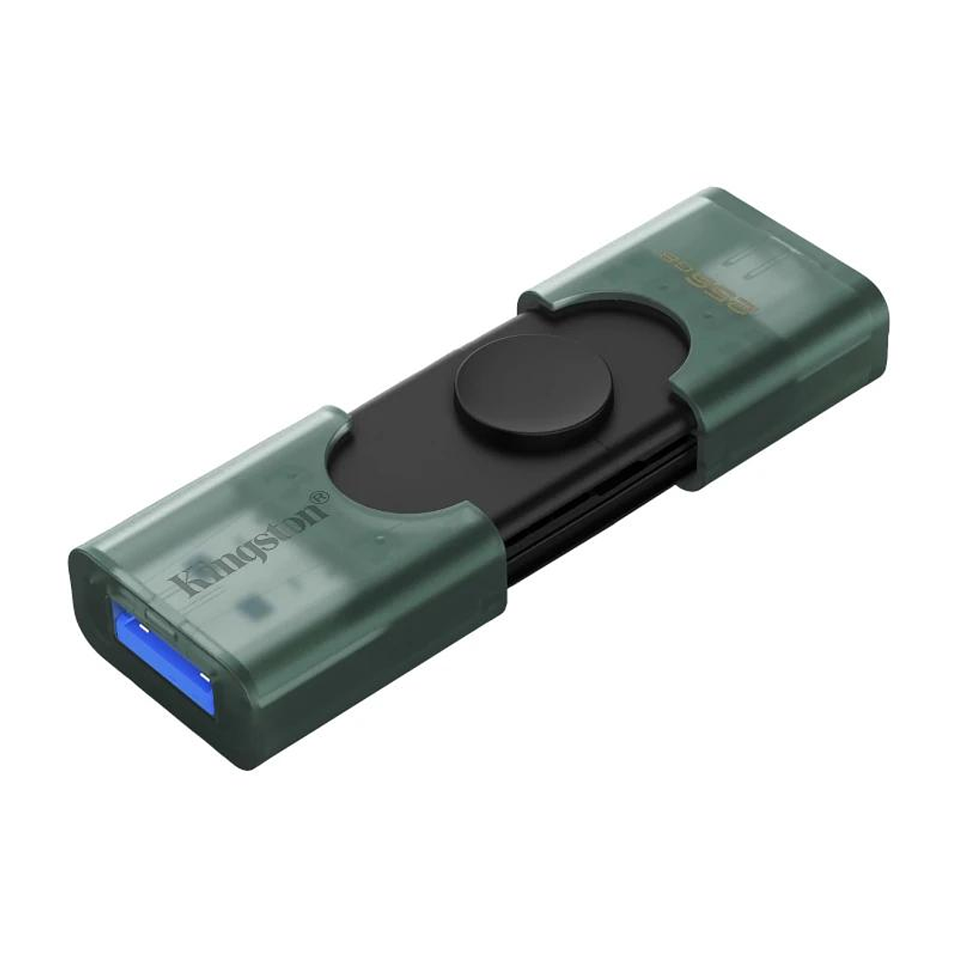 Kingston DataTraveler 256GB USB 3.2 Gen1 DuoG2 3