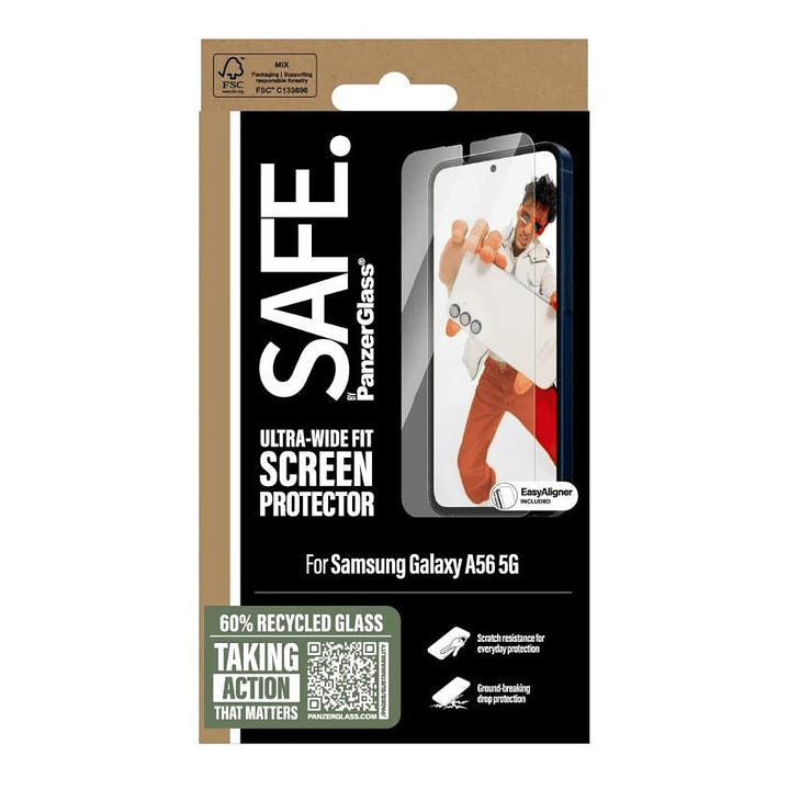SAFE by PanzerGlass Protector Samsung A56 5G 4