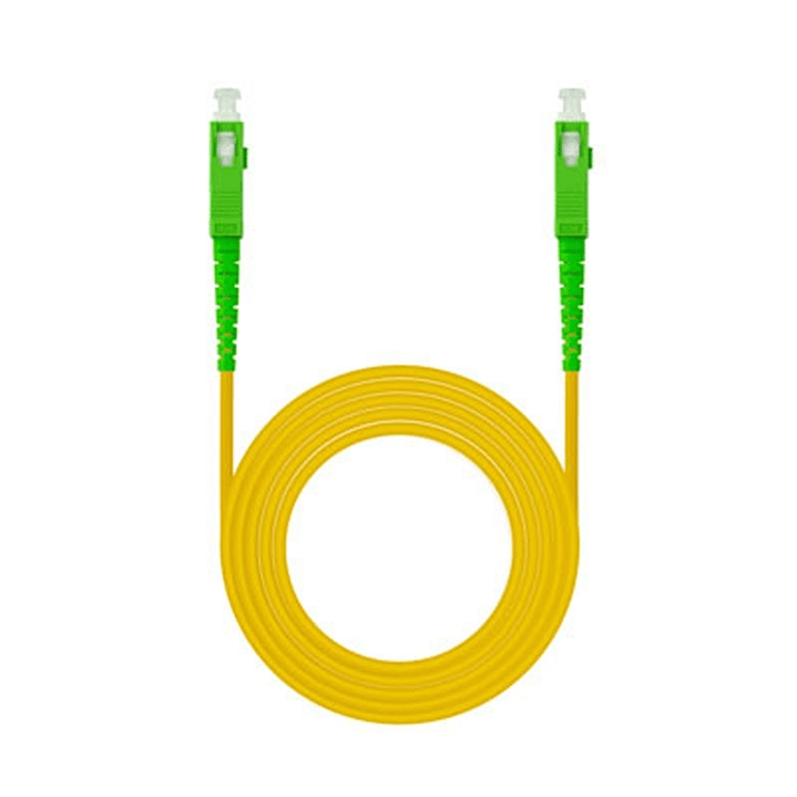 Nanocable Cable fibra SC/APC LSZH Amarillo 5m 1