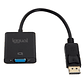 iggual Adaptador DisplayPort (M) a VGA (H) - Miniatura 1