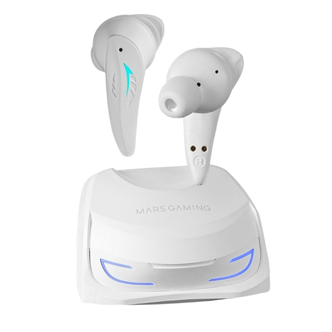 MARS GAMING Auricular Wireless MHIULTRA White 2
