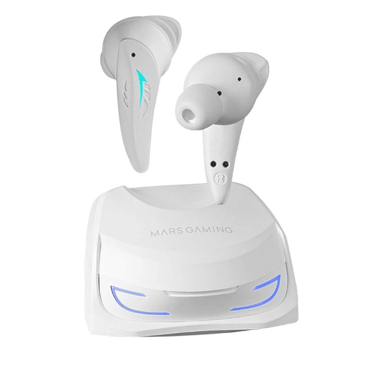 MARS GAMING Auricular Wireless MHIULTRA White 2