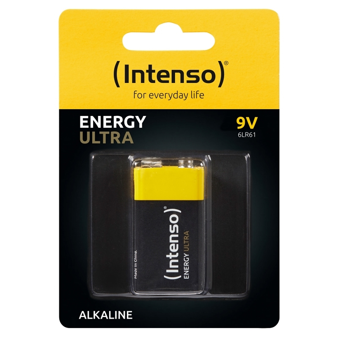 Intenso Energy Ultra 9V Alcalina 6LR61 E-Block 1