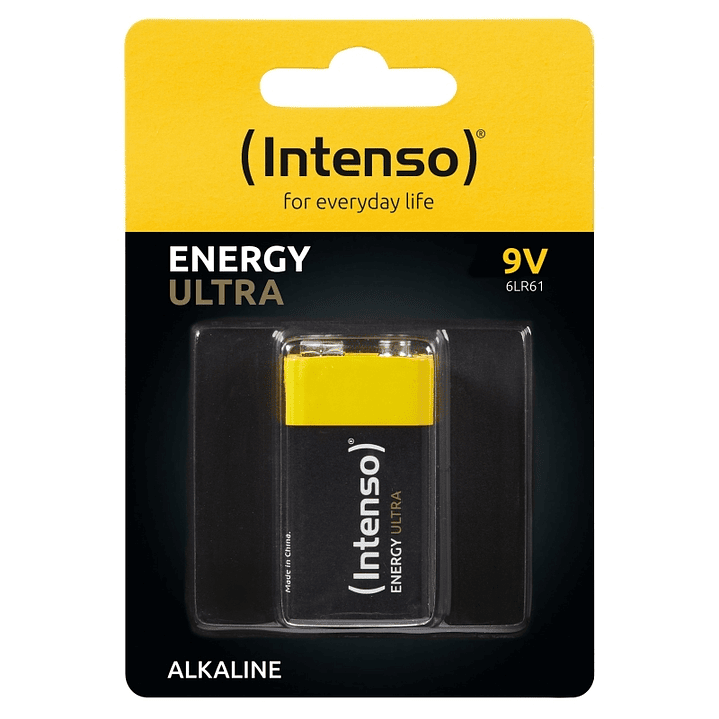 Intenso Energy Ultra 9V Alcalina 6LR61 E-Block 1
