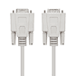 Nanocable Cable Serie RS232, DB9 M-H, Beige, 1.8m - vignette 3