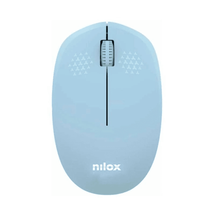 Nilox Ratón Wireless, 1000 DPI, 3 botones, Azul 1