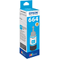 Epson Botella Tinta Ecotank T6641 Cyan - Thumbnail 1