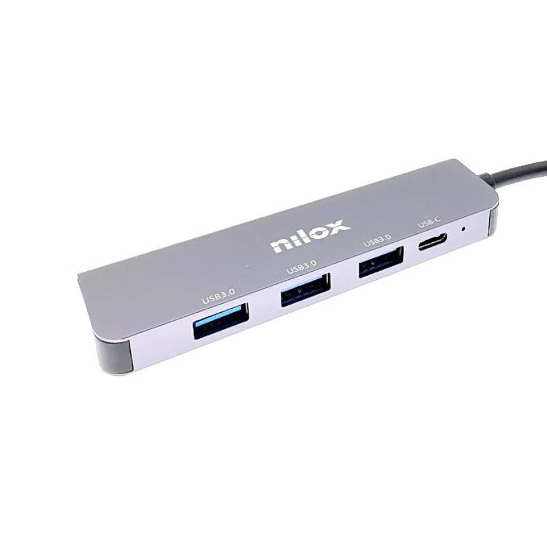 Nilox Hub USB C 3XUSB 3.0 1XUSBC 3