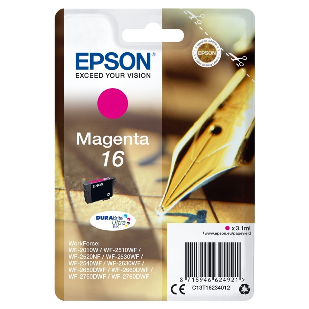 Epson Cartucho T1623 Magenta 1