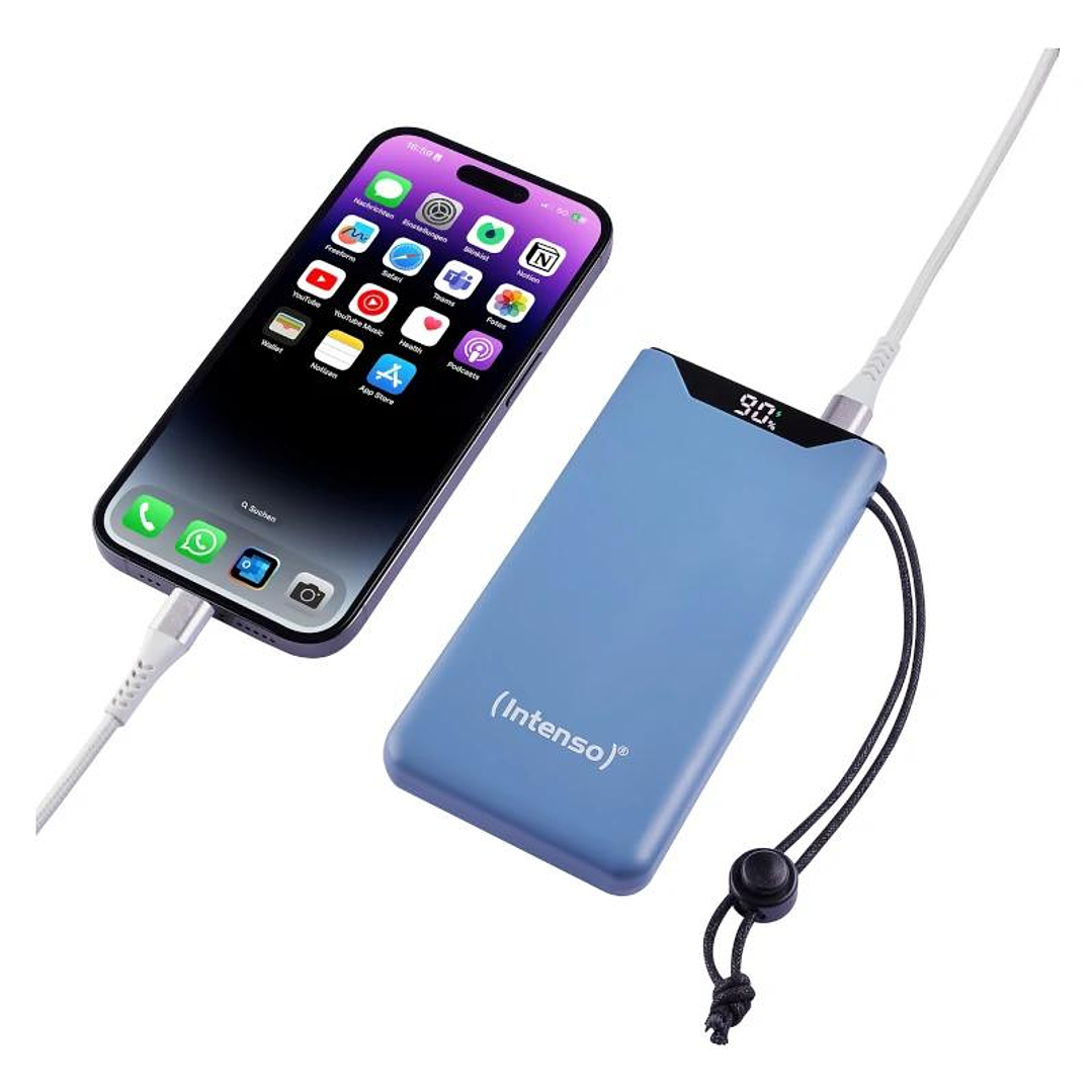 Intenso | PowerBank F10000 | 10000 mAh | Azul 4