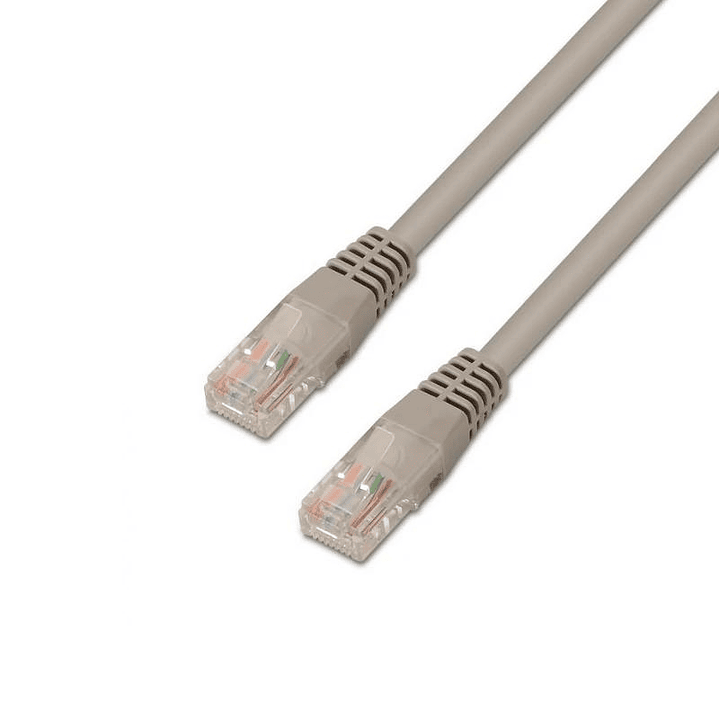 Aisens Latiguillo RJ45 CAT.5e UTP AWG24 gris 1.0m 1