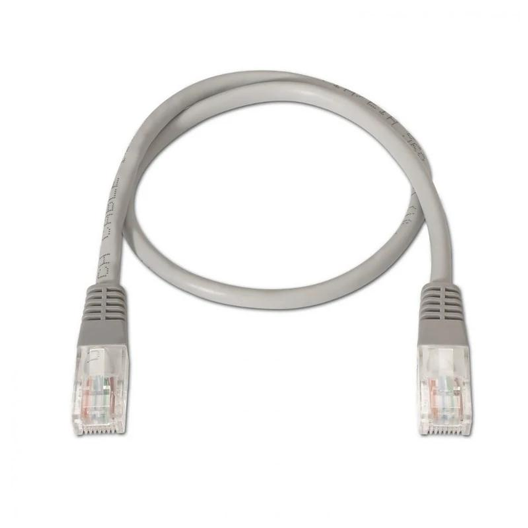 Aisens Latiguillo RJ45 CAT.5e UTP AWG24 gris 1.0m 2