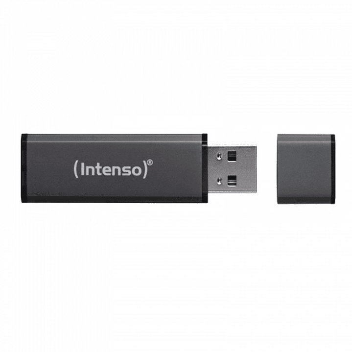 Intenso 3521471 Lápiz USB 2.0 Alu 16GB Antracita 1