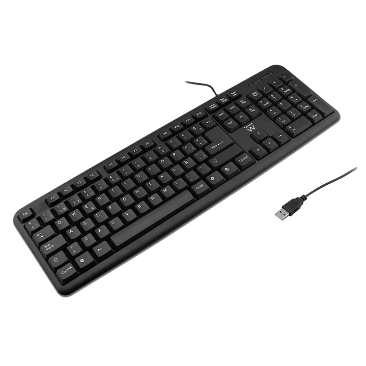 Ewent Teclado Slim EW3109 usb Negro 3