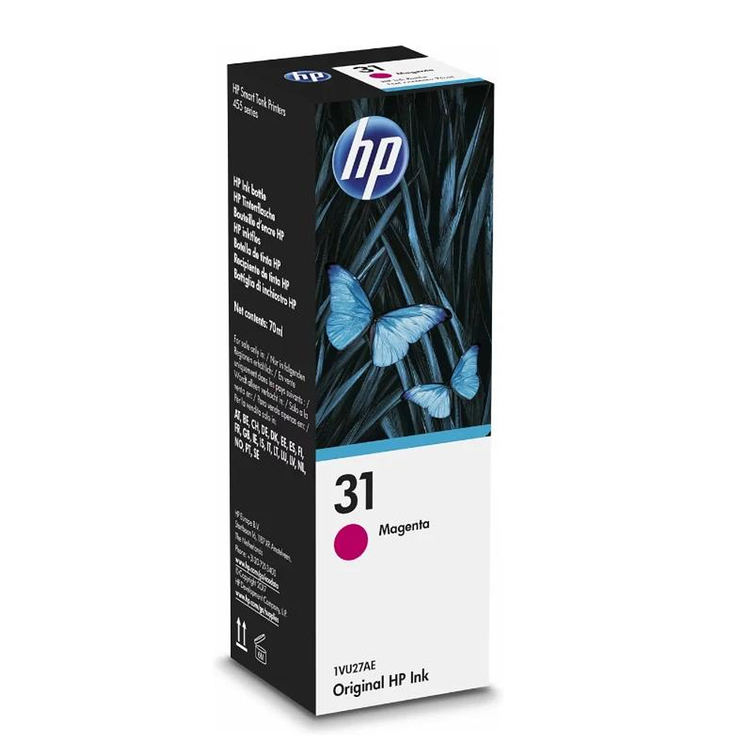 HP Cartucho Kit de Relleno de Tinta 31 Magenta 2