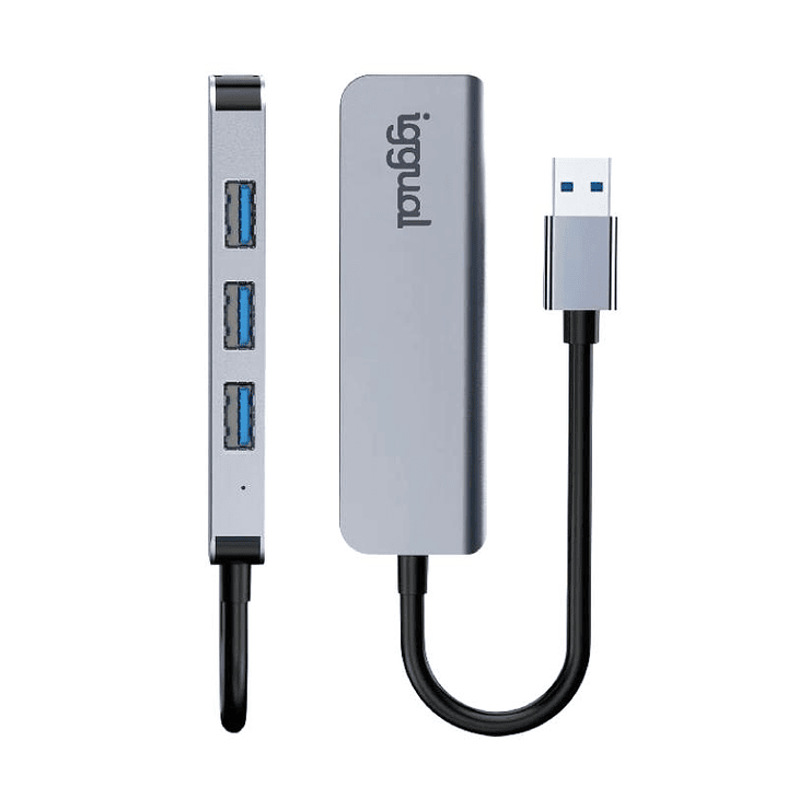 iggual Hub USB-A 3.0 x 4 puertos USB-A 3.0 3