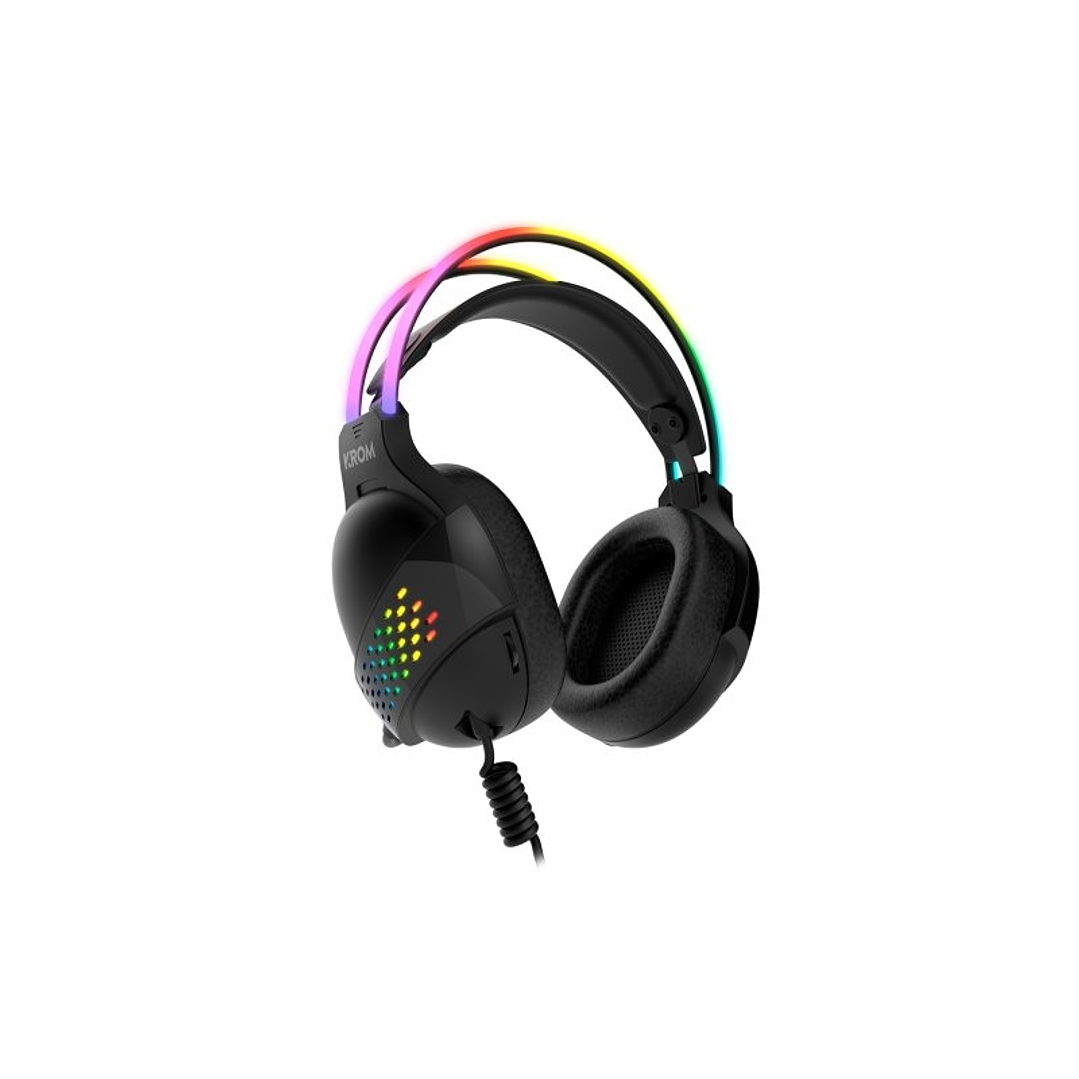 KROM Auricular Gaming KLAIM RGB LED 1