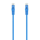 Aisens Latiguillo RJ45 LSZH CAT.6A UTP azul 3.0m - thumbnail 1