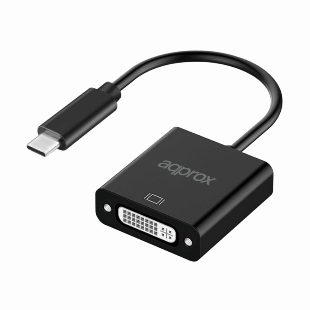APPROX Adaptador USB Tipo-C a DVI 1