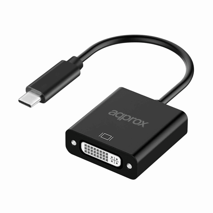 APPROX Adaptador USB Tipo-C a DVI 1