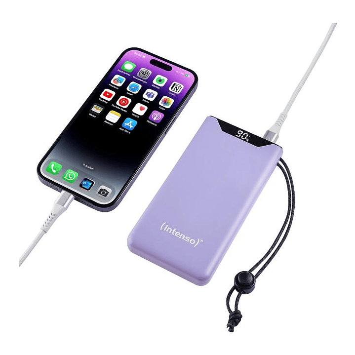 Intenso | PowerBank F10000 | 10000 mAh | Lila 4