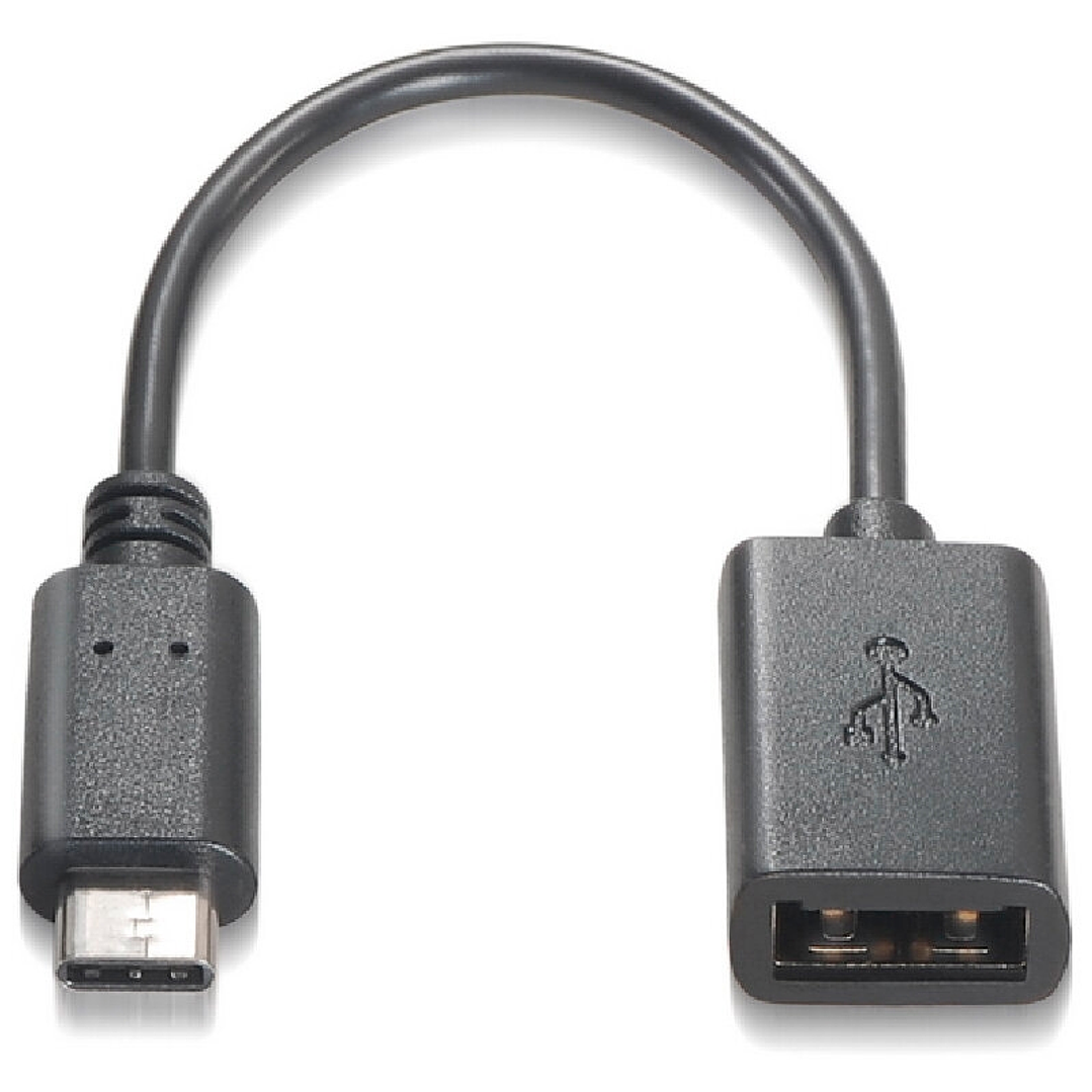 Nanocable Cable USB 2.0 3A, USB-C/M-A/F, 15cm 1