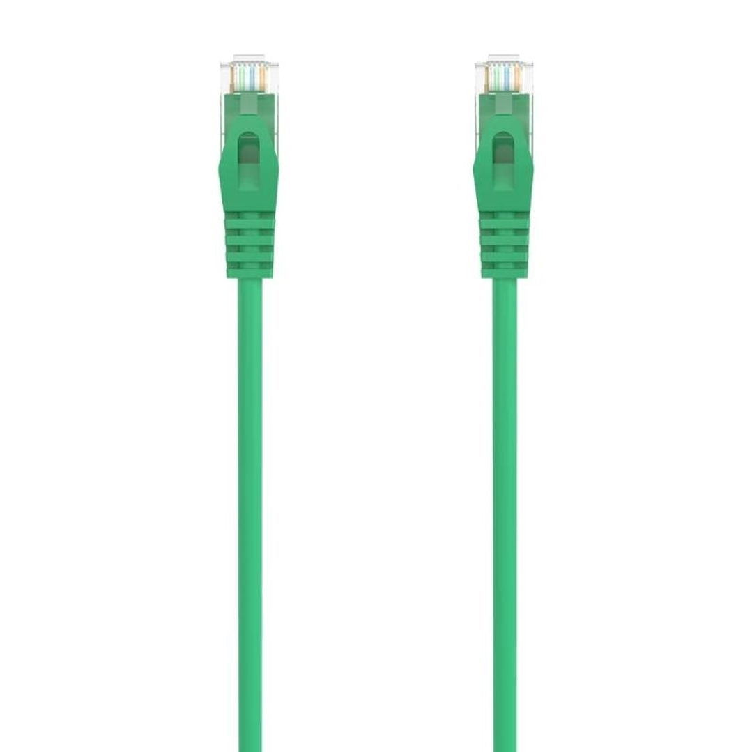 Aisens Latiguillo RJ45 LSZH CAT.6A UTP verde 3.0m 1