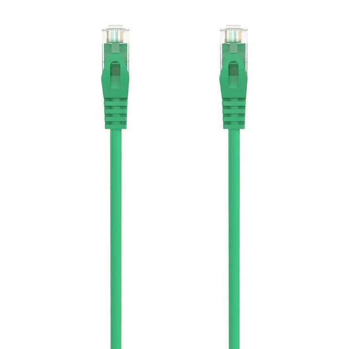 Aisens Latiguillo RJ45 LSZH CAT.6A UTP verde 3.0m 1