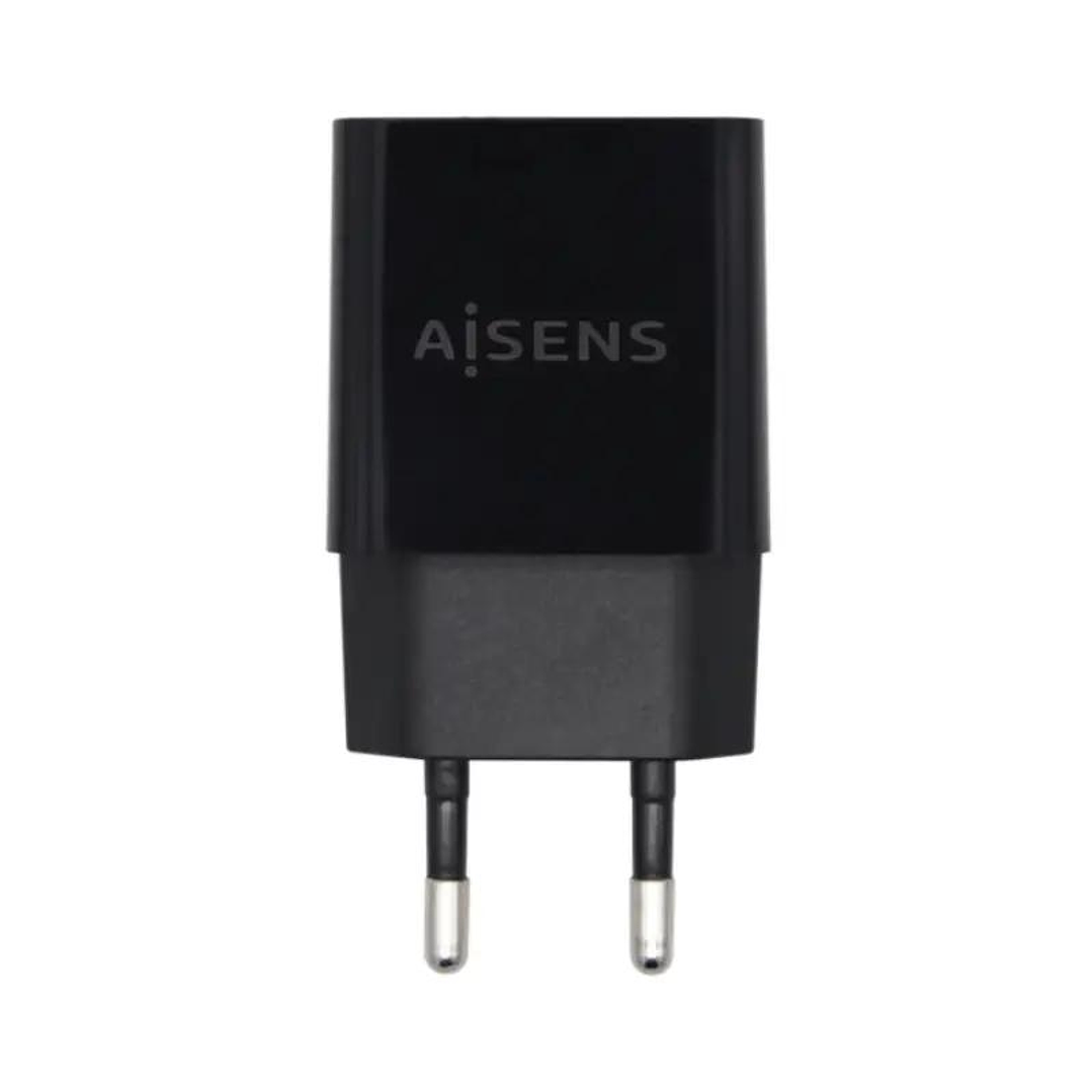 Aisens Cargador USB 10W Alta Eficienc 5V/2A Negro 1
