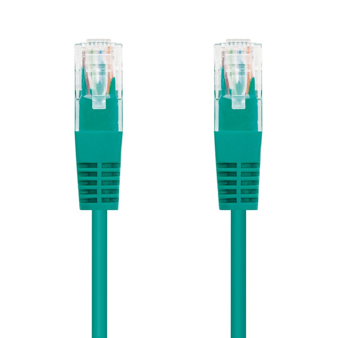 Nanocable Latiguillo RJ45 Cat. 6 UTP 0.5 M Verde 2