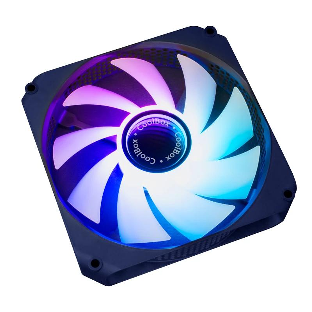 Coolbox Gaming Ventilador aux. INFINITY 12cm A-RGB 2