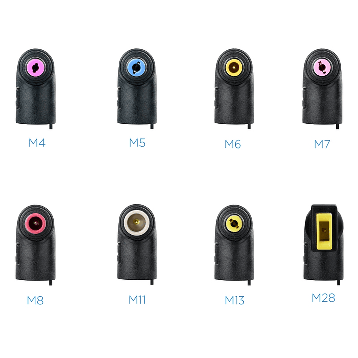 Tooq Cargador portátil 65W 8 Conectores 2