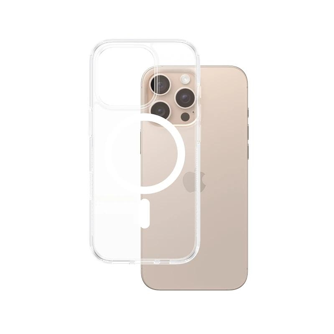 PanzerGlass Case con White MagSafe iPhone 16 ProMa 1