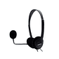 Nilox Auriculares NXCM0000004 Doble Jack Negro - vignette 1