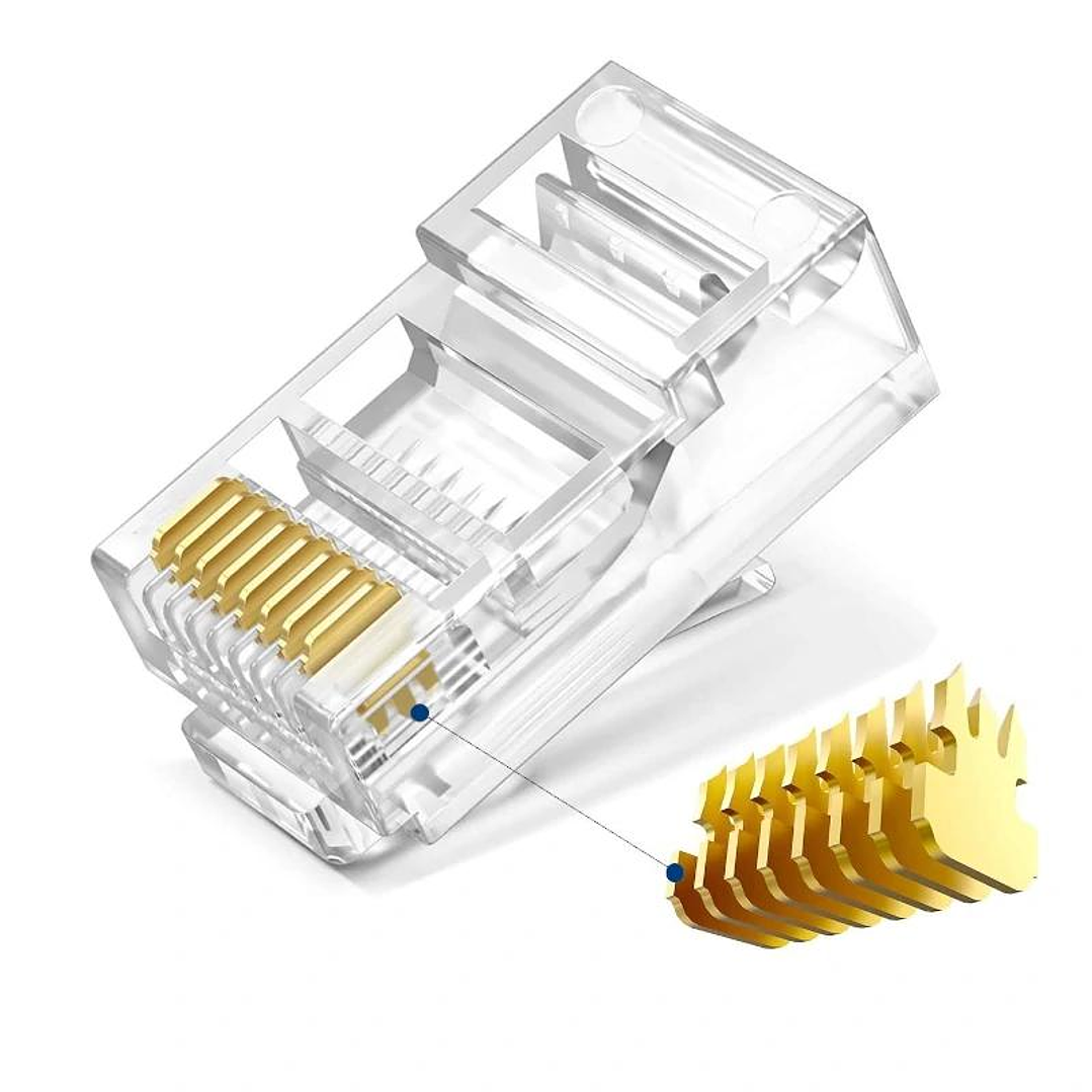 Ewent Conector Modular CAT 6 U/UTP, 100pcs 3