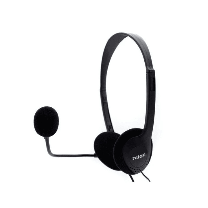Nilox Auriculares NXCM0000004 Doble Jack Negro 2