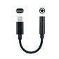 Nanocable Adaptador Audio USB-C/M a Jack/H, Negro - thumbnail 2
