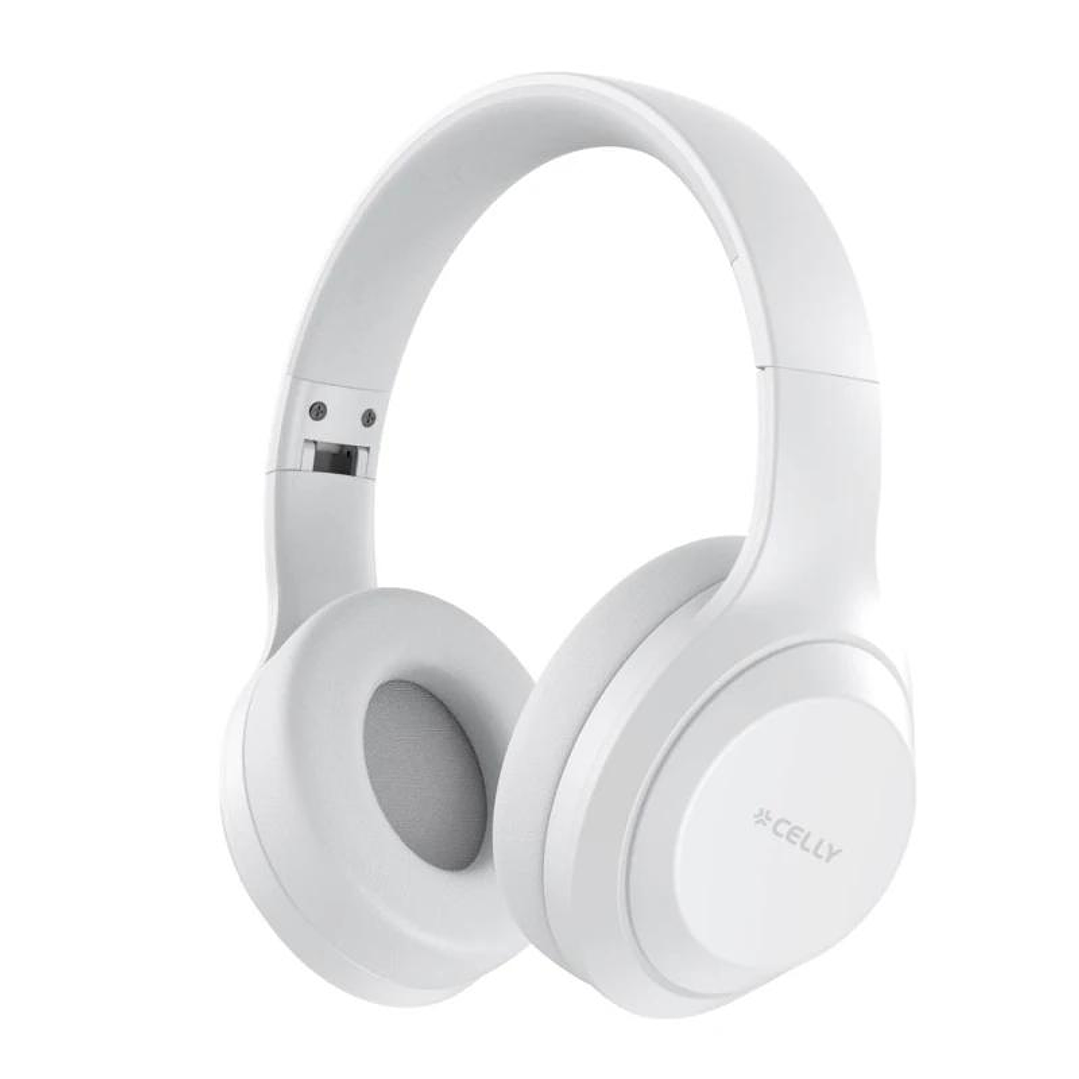 Celly Auricular Diadema Inalámbrico WAVEBEAT Blanc 2